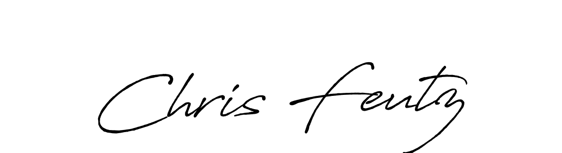 Chris Feutz stylish signature style. Best Handwritten Sign (Antro_Vectra_Bolder) for my name. Handwritten Signature Collection Ideas for my name Chris Feutz. Chris Feutz signature style 7 images and pictures png