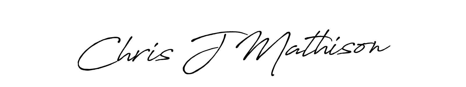 Antro_Vectra_Bolder is a professional signature style that is perfect for those who want to add a touch of class to their signature. It is also a great choice for those who want to make their signature more unique. Get Chris J Mathison name to fancy signature for free. Chris J Mathison signature style 7 images and pictures png