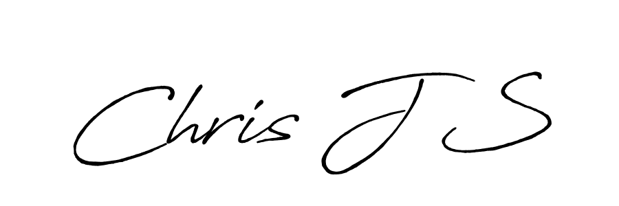 Also You can easily find your signature by using the search form. We will create Chris J S name handwritten signature images for you free of cost using Antro_Vectra_Bolder sign style. Chris J S signature style 7 images and pictures png