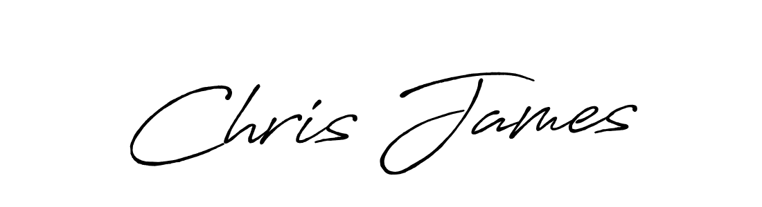 You should practise on your own different ways (Antro_Vectra_Bolder) to write your name (Chris James) in signature. don't let someone else do it for you. Chris James signature style 7 images and pictures png