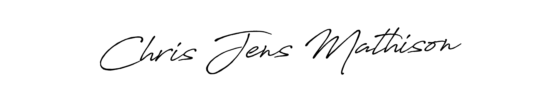Antro_Vectra_Bolder is a professional signature style that is perfect for those who want to add a touch of class to their signature. It is also a great choice for those who want to make their signature more unique. Get Chris Jens Mathison name to fancy signature for free. Chris Jens Mathison signature style 7 images and pictures png