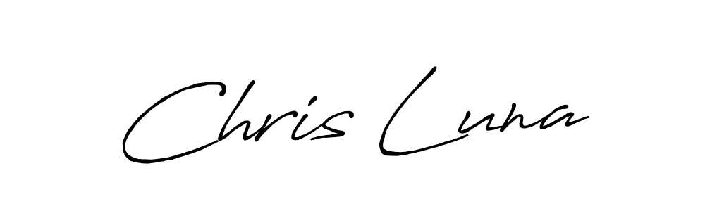 Make a short Chris Luna signature style. Manage your documents anywhere anytime using Antro_Vectra_Bolder. Create and add eSignatures, submit forms, share and send files easily. Chris Luna signature style 7 images and pictures png