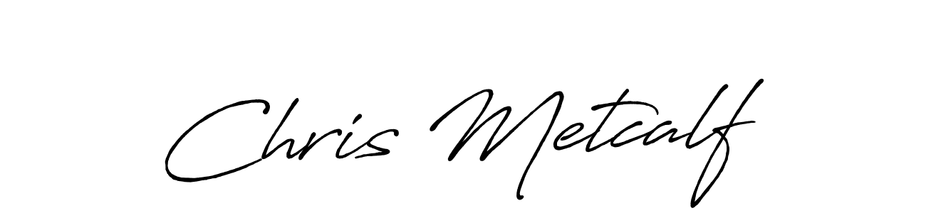 It looks lik you need a new signature style for name Chris Metcalf. Design unique handwritten (Antro_Vectra_Bolder) signature with our free signature maker in just a few clicks. Chris Metcalf signature style 7 images and pictures png