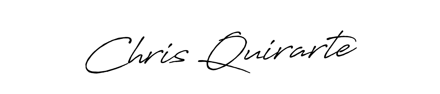 Also we have Chris Quirarte name is the best signature style. Create professional handwritten signature collection using Antro_Vectra_Bolder autograph style. Chris Quirarte signature style 7 images and pictures png