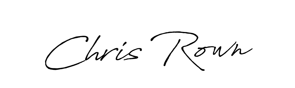 Make a beautiful signature design for name Chris Rown. With this signature (Antro_Vectra_Bolder) style, you can create a handwritten signature for free. Chris Rown signature style 7 images and pictures png