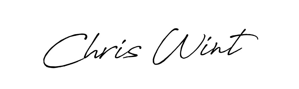 Similarly Antro_Vectra_Bolder is the best handwritten signature design. Signature creator online .You can use it as an online autograph creator for name Chris Wint. Chris Wint signature style 7 images and pictures png