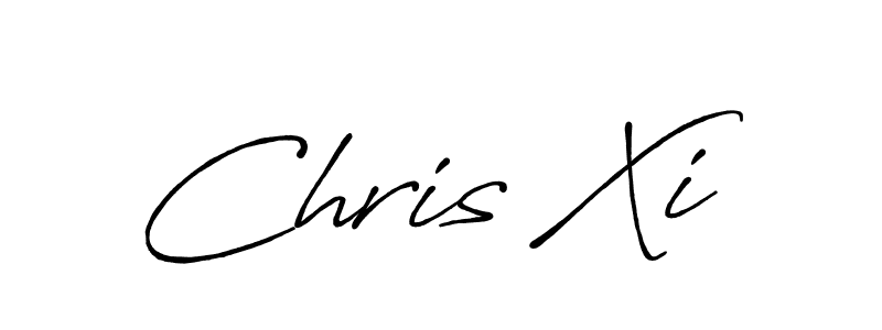 Also we have Chris Xi name is the best signature style. Create professional handwritten signature collection using Antro_Vectra_Bolder autograph style. Chris Xi signature style 7 images and pictures png