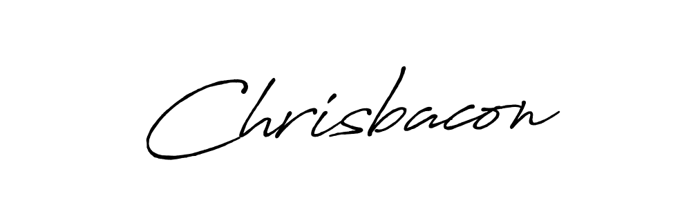 Best and Professional Signature Style for Chrisbacon. Antro_Vectra_Bolder Best Signature Style Collection. Chrisbacon signature style 7 images and pictures png
