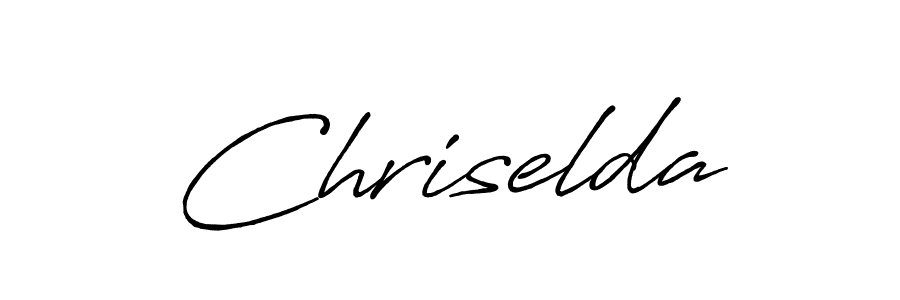 It looks lik you need a new signature style for name Chriselda. Design unique handwritten (Antro_Vectra_Bolder) signature with our free signature maker in just a few clicks. Chriselda signature style 7 images and pictures png