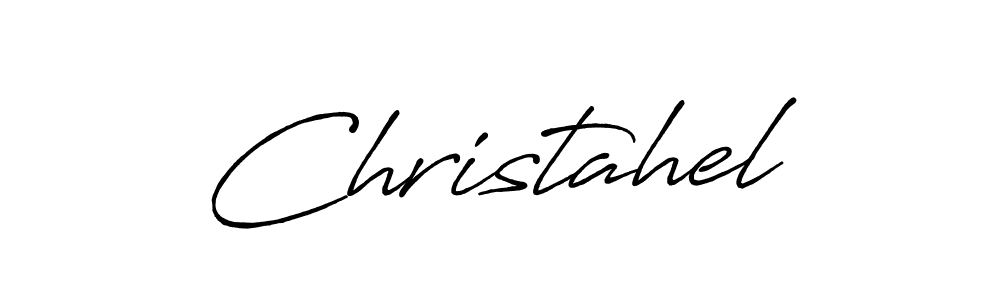 if you are searching for the best signature style for your name Christahel. so please give up your signature search. here we have designed multiple signature styles  using Antro_Vectra_Bolder. Christahel signature style 7 images and pictures png
