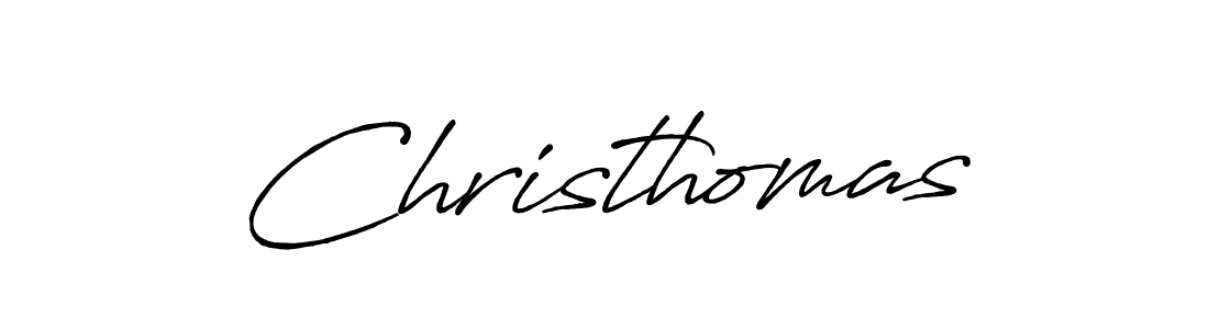 Make a beautiful signature design for name Christhomas. With this signature (Antro_Vectra_Bolder) style, you can create a handwritten signature for free. Christhomas signature style 7 images and pictures png