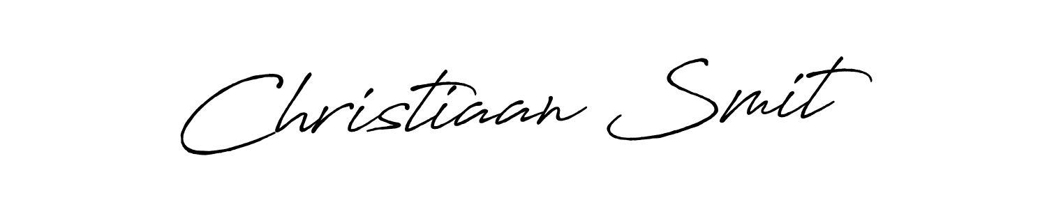 Once you've used our free online signature maker to create your best signature Antro_Vectra_Bolder style, it's time to enjoy all of the benefits that Christiaan Smit name signing documents. Christiaan Smit signature style 7 images and pictures png