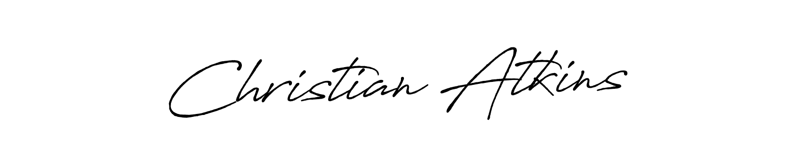 if you are searching for the best signature style for your name Christian Atkins. so please give up your signature search. here we have designed multiple signature styles  using Antro_Vectra_Bolder. Christian Atkins signature style 7 images and pictures png