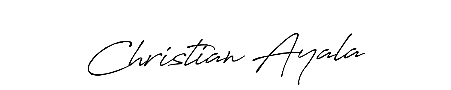 Make a short Christian Ayala signature style. Manage your documents anywhere anytime using Antro_Vectra_Bolder. Create and add eSignatures, submit forms, share and send files easily. Christian Ayala signature style 7 images and pictures png