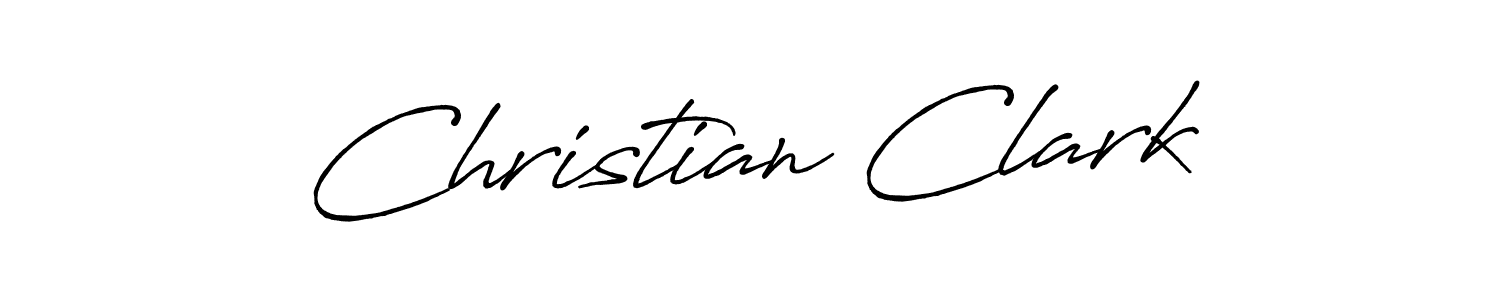 You should practise on your own different ways (Antro_Vectra_Bolder) to write your name (Christian Clark) in signature. don't let someone else do it for you. Christian Clark signature style 7 images and pictures png