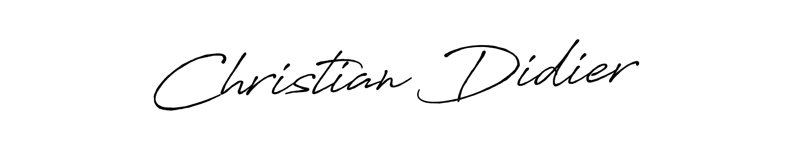 How to make Christian Didier name signature. Use Antro_Vectra_Bolder style for creating short signs online. This is the latest handwritten sign. Christian Didier signature style 7 images and pictures png