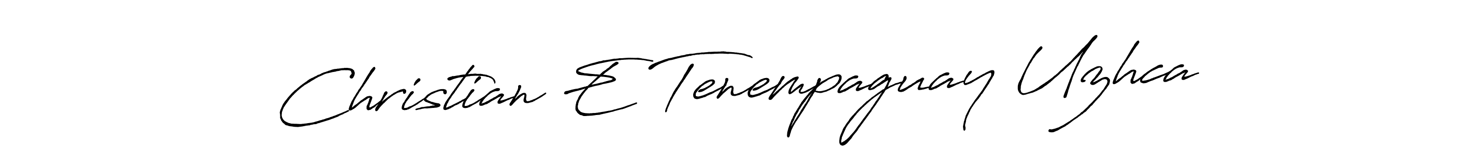 You can use this online signature creator to create a handwritten signature for the name Christian E Tenempaguay Uzhca. This is the best online autograph maker. Christian E Tenempaguay Uzhca signature style 7 images and pictures png