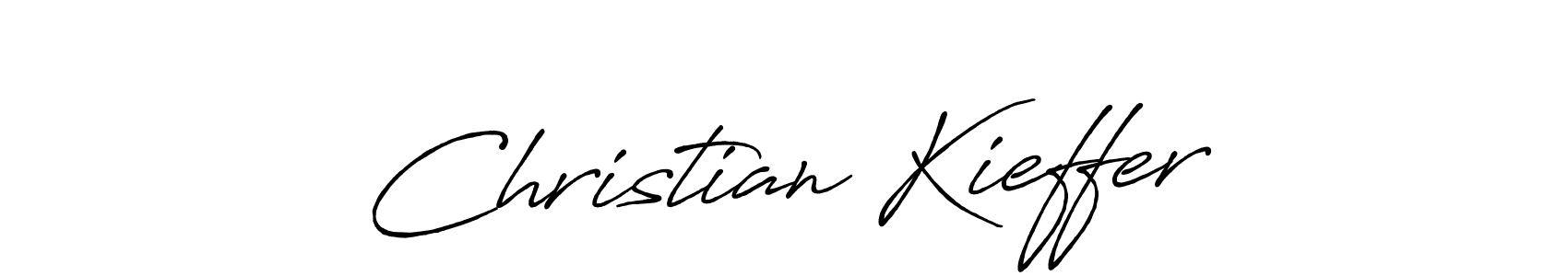 Similarly Antro_Vectra_Bolder is the best handwritten signature design. Signature creator online .You can use it as an online autograph creator for name Christian Kieffer. Christian Kieffer signature style 7 images and pictures png