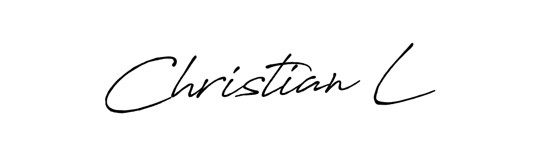 Make a beautiful signature design for name Christian L. Use this online signature maker to create a handwritten signature for free. Christian L signature style 7 images and pictures png