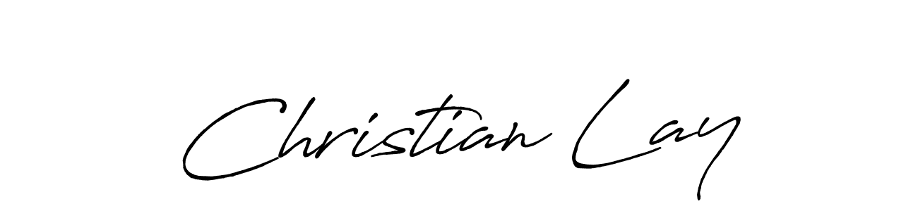 It looks lik you need a new signature style for name Christian Lay. Design unique handwritten (Antro_Vectra_Bolder) signature with our free signature maker in just a few clicks. Christian Lay signature style 7 images and pictures png