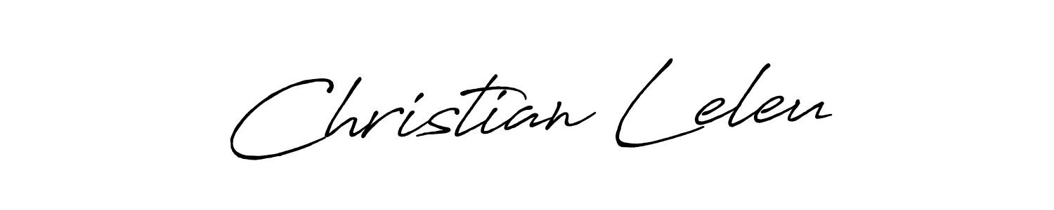 Also You can easily find your signature by using the search form. We will create Christian Leleu name handwritten signature images for you free of cost using Antro_Vectra_Bolder sign style. Christian Leleu signature style 7 images and pictures png