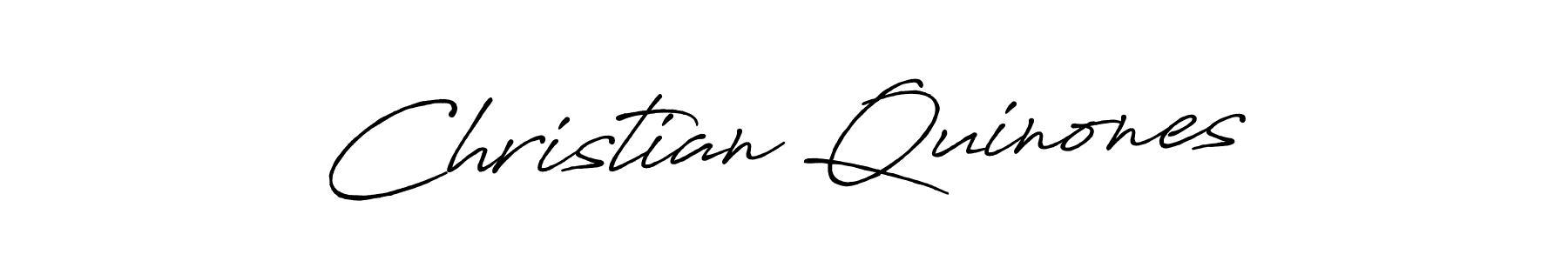 Make a short Christian Quinones signature style. Manage your documents anywhere anytime using Antro_Vectra_Bolder. Create and add eSignatures, submit forms, share and send files easily. Christian Quinones signature style 7 images and pictures png