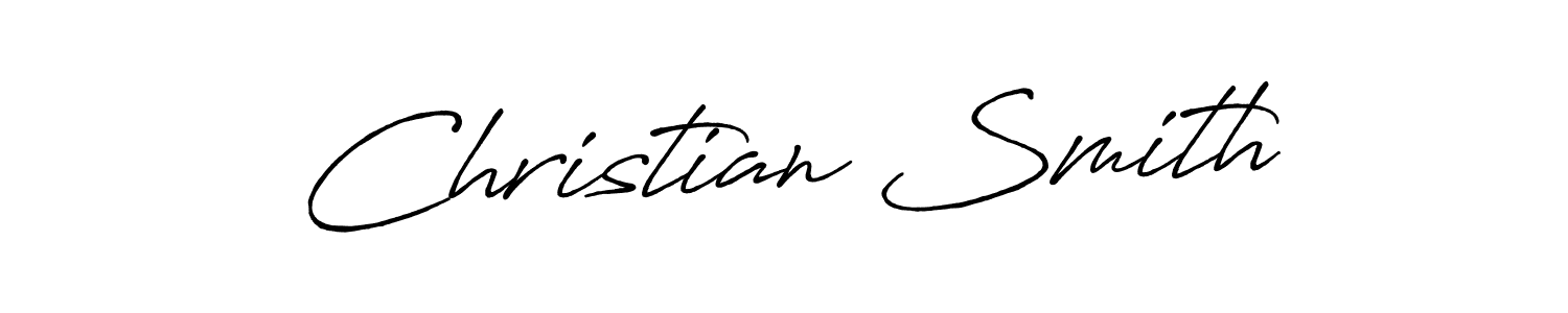 How to Draw Christian Smith signature style? Antro_Vectra_Bolder is a latest design signature styles for name Christian Smith. Christian Smith signature style 7 images and pictures png