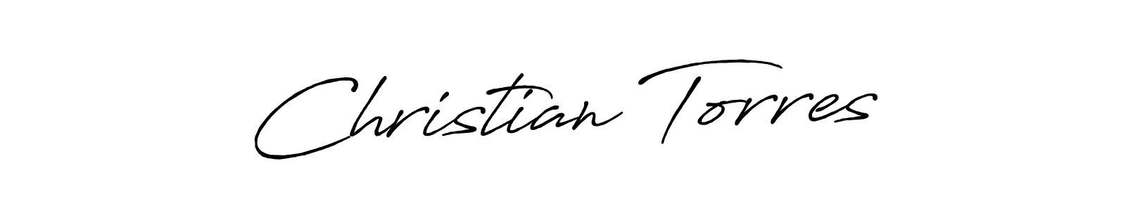 Make a short Christian Torres signature style. Manage your documents anywhere anytime using Antro_Vectra_Bolder. Create and add eSignatures, submit forms, share and send files easily. Christian Torres signature style 7 images and pictures png