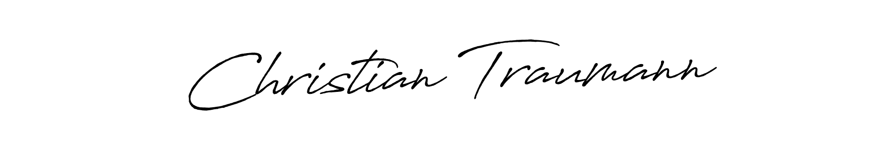 Make a beautiful signature design for name Christian Traumann. Use this online signature maker to create a handwritten signature for free. Christian Traumann signature style 7 images and pictures png