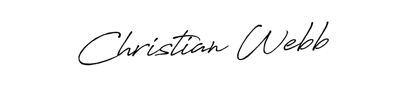 You should practise on your own different ways (Antro_Vectra_Bolder) to write your name (Christian Webb) in signature. don't let someone else do it for you. Christian Webb signature style 7 images and pictures png