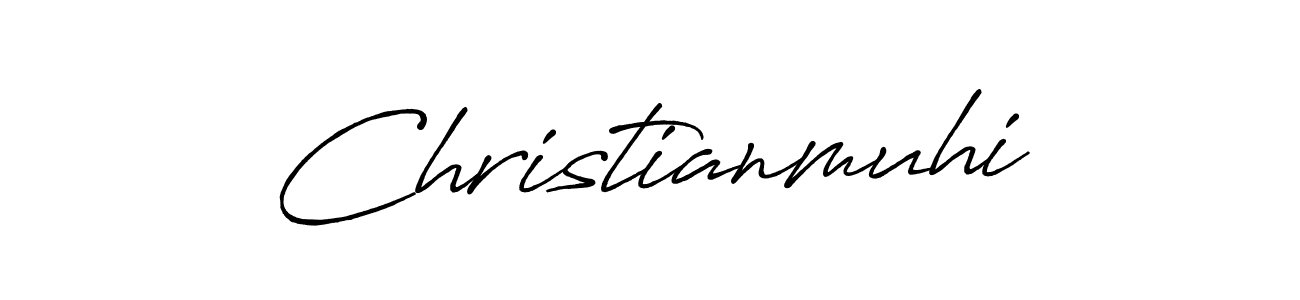 Make a beautiful signature design for name Christianmuhi. Use this online signature maker to create a handwritten signature for free. Christianmuhi signature style 7 images and pictures png