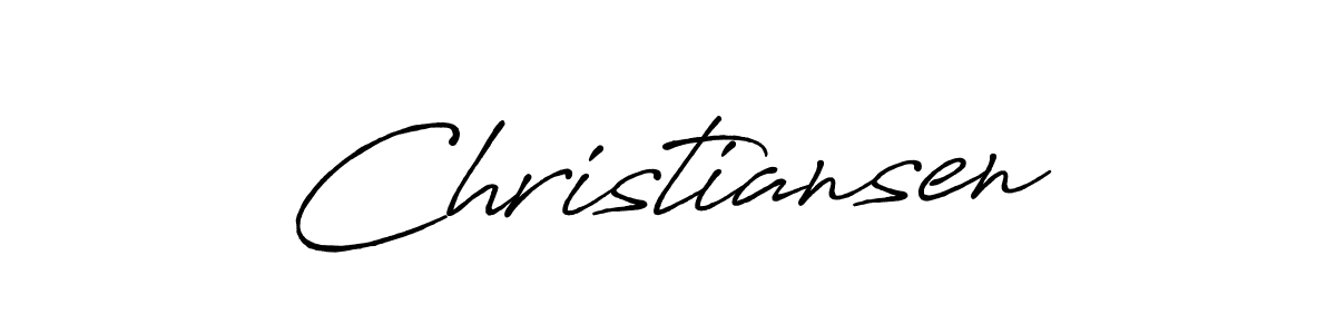 Similarly Antro_Vectra_Bolder is the best handwritten signature design. Signature creator online .You can use it as an online autograph creator for name Christiansen. Christiansen signature style 7 images and pictures png
