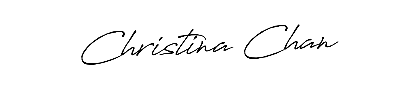 Best and Professional Signature Style for Christina Chan. Antro_Vectra_Bolder Best Signature Style Collection. Christina Chan signature style 7 images and pictures png