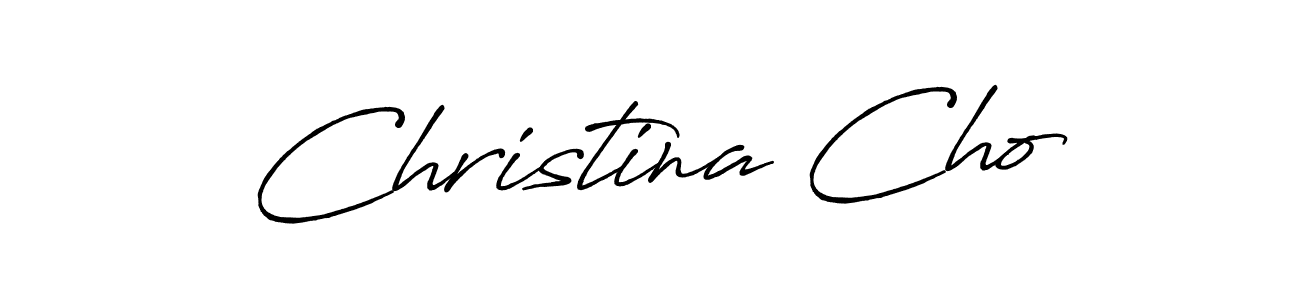 Best and Professional Signature Style for Christina Cho. Antro_Vectra_Bolder Best Signature Style Collection. Christina Cho signature style 7 images and pictures png