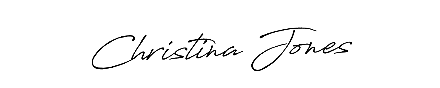 Also we have Christina Jones name is the best signature style. Create professional handwritten signature collection using Antro_Vectra_Bolder autograph style. Christina Jones signature style 7 images and pictures png