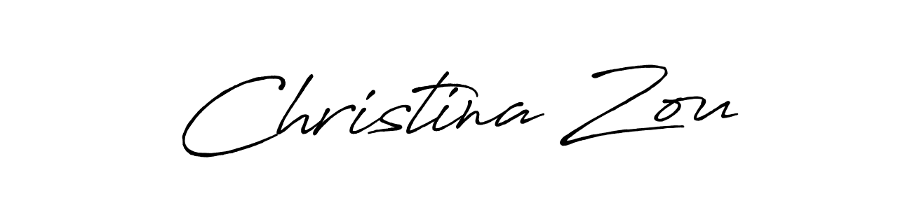 This is the best signature style for the Christina Zou name. Also you like these signature font (Antro_Vectra_Bolder). Mix name signature. Christina Zou signature style 7 images and pictures png