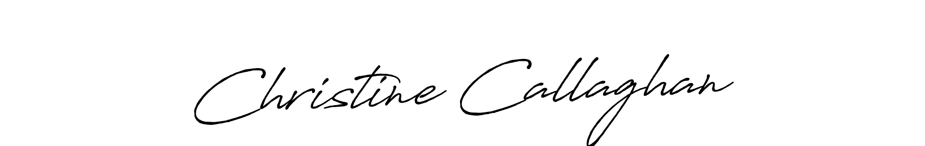 Use a signature maker to create a handwritten signature online. With this signature software, you can design (Antro_Vectra_Bolder) your own signature for name Christine Callaghan. Christine Callaghan signature style 7 images and pictures png