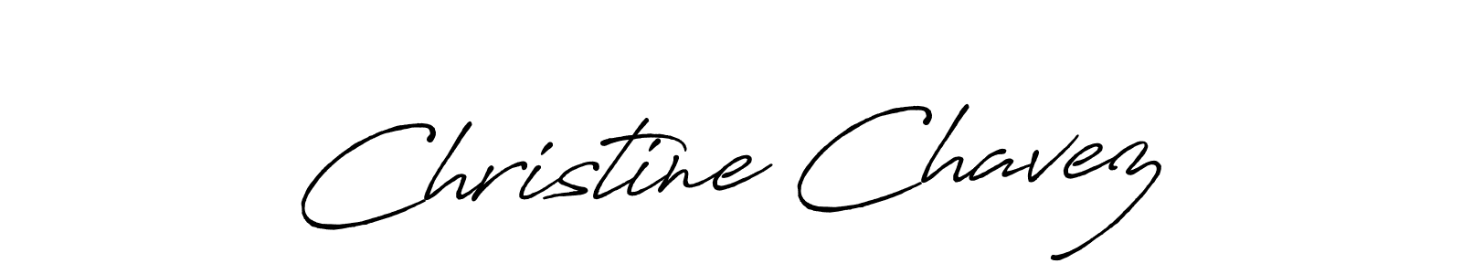 The best way (Antro_Vectra_Bolder) to make a short signature is to pick only two or three words in your name. The name Christine Chavez include a total of six letters. For converting this name. Christine Chavez signature style 7 images and pictures png