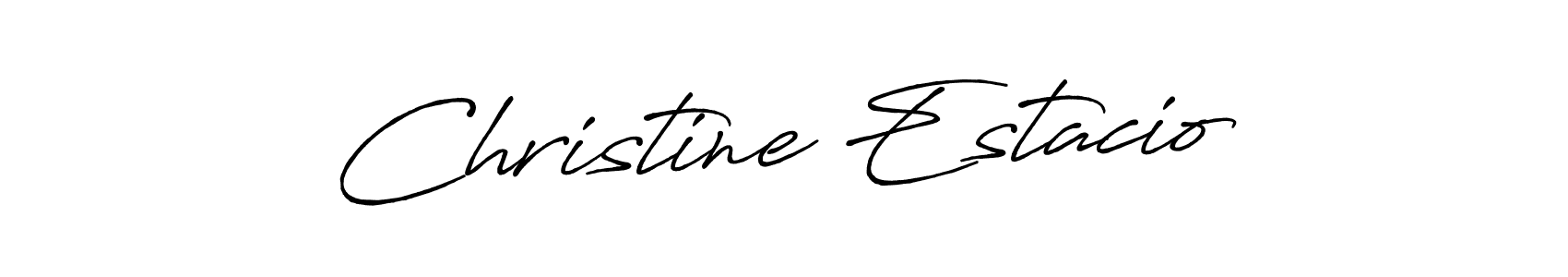 See photos of Christine Estacio official signature by Spectra . Check more albums & portfolios. Read reviews & check more about Antro_Vectra_Bolder font. Christine Estacio signature style 7 images and pictures png