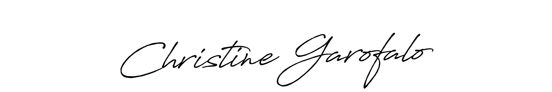 It looks lik you need a new signature style for name Christine Garofalo. Design unique handwritten (Antro_Vectra_Bolder) signature with our free signature maker in just a few clicks. Christine Garofalo signature style 7 images and pictures png