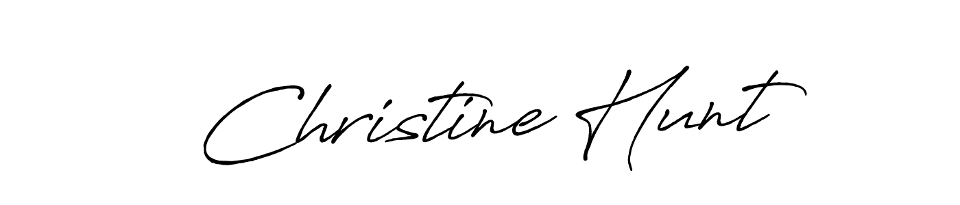 Check out images of Autograph of Christine Hunt name. Actor Christine Hunt Signature Style. Antro_Vectra_Bolder is a professional sign style online. Christine Hunt signature style 7 images and pictures png