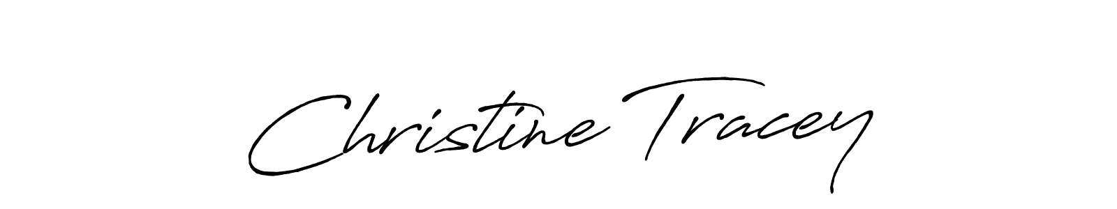 Also You can easily find your signature by using the search form. We will create Christine Tracey name handwritten signature images for you free of cost using Antro_Vectra_Bolder sign style. Christine Tracey signature style 7 images and pictures png