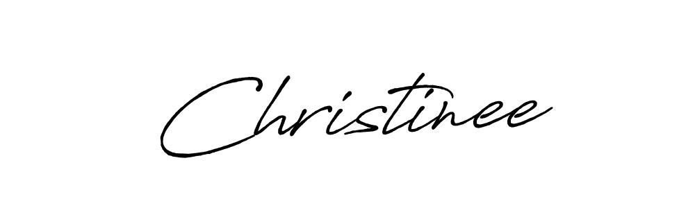 if you are searching for the best signature style for your name Christinee. so please give up your signature search. here we have designed multiple signature styles  using Antro_Vectra_Bolder. Christinee signature style 7 images and pictures png