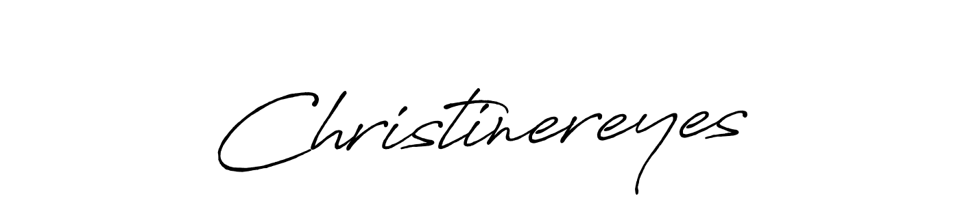 Also we have Christinereyes name is the best signature style. Create professional handwritten signature collection using Antro_Vectra_Bolder autograph style. Christinereyes signature style 7 images and pictures png
