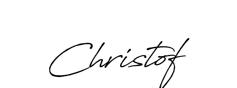 It looks lik you need a new signature style for name Christof. Design unique handwritten (Antro_Vectra_Bolder) signature with our free signature maker in just a few clicks. Christof signature style 7 images and pictures png