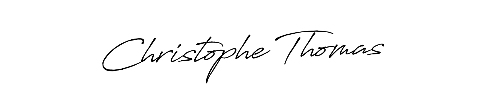 Design your own signature with our free online signature maker. With this signature software, you can create a handwritten (Antro_Vectra_Bolder) signature for name Christophe Thomas. Christophe Thomas signature style 7 images and pictures png