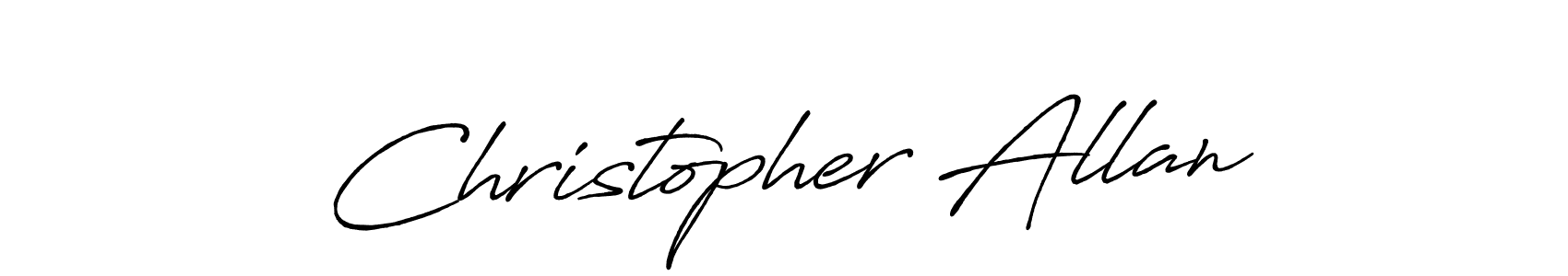 Make a short Christopher Allan signature style. Manage your documents anywhere anytime using Antro_Vectra_Bolder. Create and add eSignatures, submit forms, share and send files easily. Christopher Allan signature style 7 images and pictures png