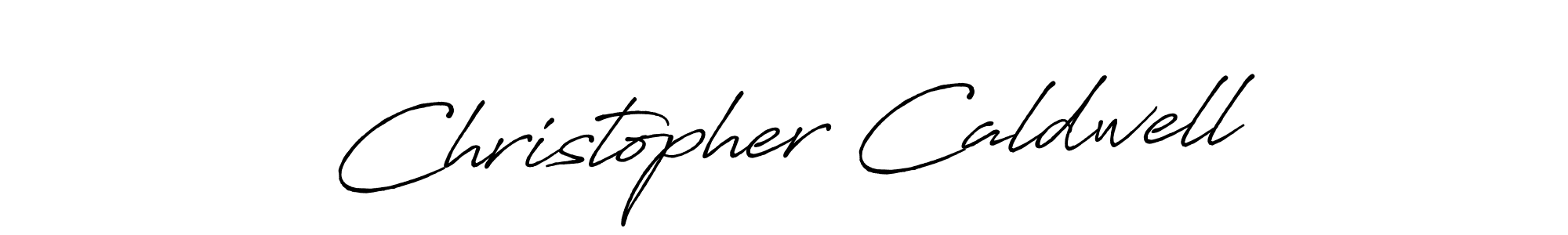 Design your own signature with our free online signature maker. With this signature software, you can create a handwritten (Antro_Vectra_Bolder) signature for name Christopher Caldwell. Christopher Caldwell signature style 7 images and pictures png