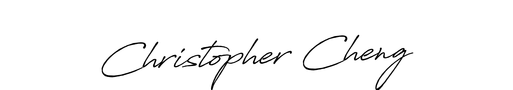 Antro_Vectra_Bolder is a professional signature style that is perfect for those who want to add a touch of class to their signature. It is also a great choice for those who want to make their signature more unique. Get Christopher Cheng name to fancy signature for free. Christopher Cheng signature style 7 images and pictures png