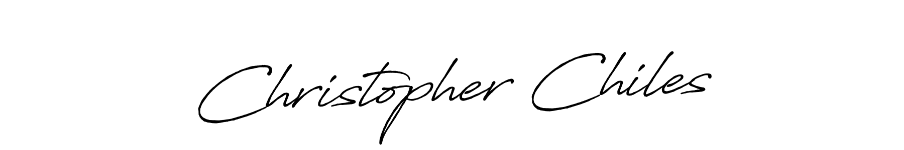 Also we have Christopher Chiles name is the best signature style. Create professional handwritten signature collection using Antro_Vectra_Bolder autograph style. Christopher Chiles signature style 7 images and pictures png